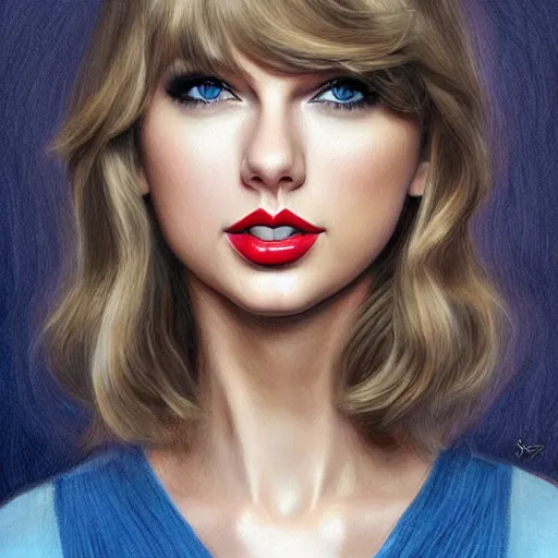 Prompt: taylor swift in the style of stefan kostic, realistic, full body, sharp focus, 8 k high definition, insanely detailed, intricate, elegant, art by stanley lau and artgerm