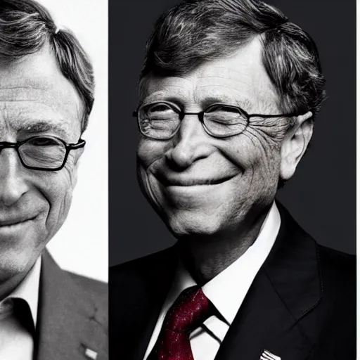 Prompt: hillary clinton, bill gates, george w bush, mario draghi as human lizards, portrait photography by annie leibovitz