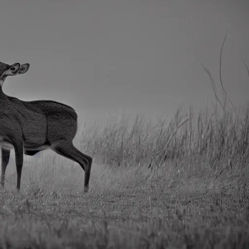 Image similar to a rocket launcher deer animal beast, huge, powerful, scary, anger, rage, canon eos c 3 0 0, ƒ 1. 8, 3 5 mm