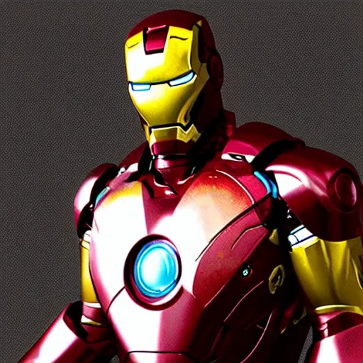 Image similar to jesus as iron man