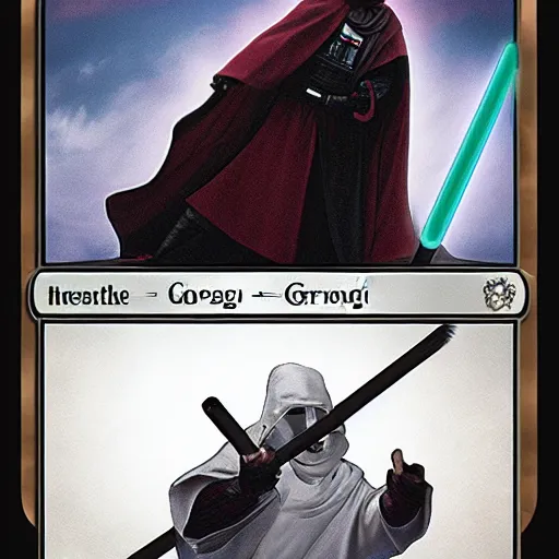 Image similar to grogu as sith lord