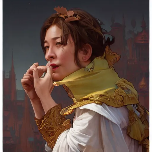 Image similar to bong bong marcos, highly detailed, digital painting, artstation, concept art, smooth, sharp focus, illustration, ArtStation, art by artgerm and greg rutkowski and alphonse mucha and J. C. Leyendecker and Edmund Blair Leighton and Katsuhiro Otomo and Geof Darrow and Phil hale and Ashley wood and Ilya repin and Charlie Bowater