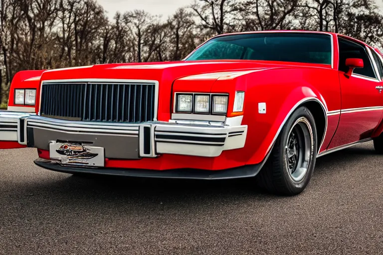 Image similar to 1975 Buick Grand National GNX, XF IQ4, 150MP, 50mm, F1.4, ISO 200, 1/160s, natural light, Adobe Photoshop, Adobe Lightroom, photolab, Affinity Photo, PhotoDirector 365