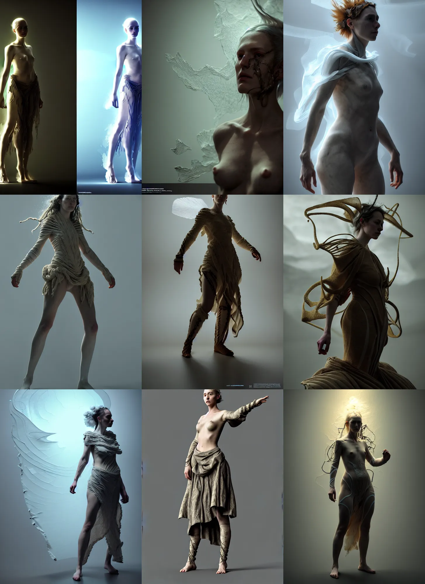 Prompt: natural light, dissolution filter ,turbulence filter, costume design made by nordic tribes, sophisticated composition, old masters light composition, artist reference images pose, procedurally generated, epic human character posing for concept art, beautiful creative space behind, substance designer, PBR, HD, Ultra detailed, hyperrealistic, megascans, volumetric light, concept by master artist, made in paint tool SAI2, trending pixiv face, frog head