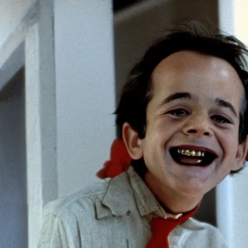 Prompt: bill murray plays the boy in shining ( 1 9 8 0 )