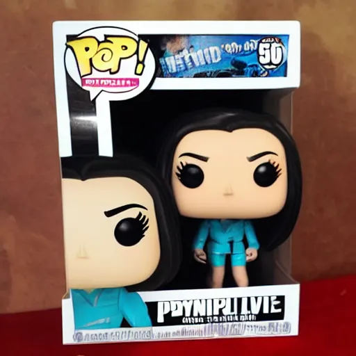 Image similar to peyton list funko pop