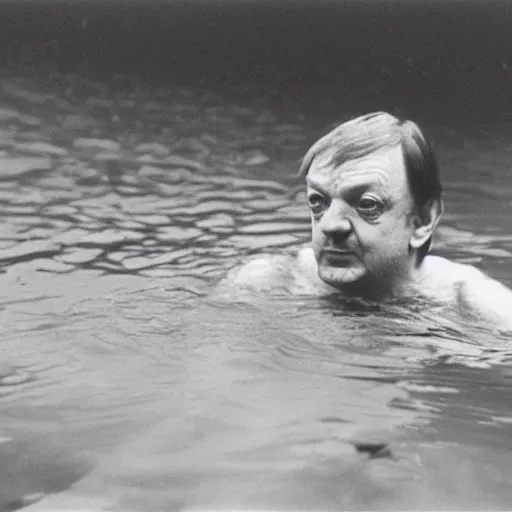 Image similar to mark e smith swimming underwater, about to catch a big fish