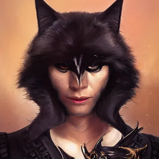 Prompt: portrait, male humanoid black cat, eye patch on one eye, black fur, pirate, doctor, pirate clothes, d & d, fantasy, intricate, elegant, highly detailed, digital painting, artstation, concept art, matte, sharp focus, illustration, art by artgerm and greg rutkowski and alphonse mucha