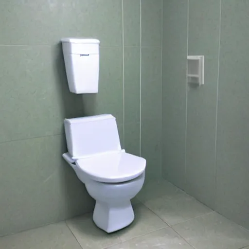 Image similar to 0. 1 x scale toilet in a 1 x scale bathroom