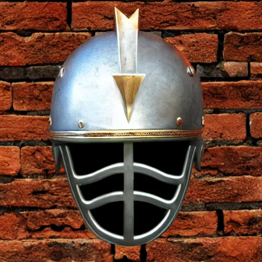 Image similar to sparta helmet with a wreath circular logo