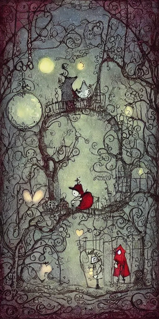 Image similar to a valentine's day scene by alexander jansson