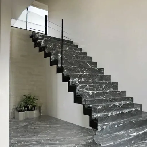 Image similar to marble stairway to heaven