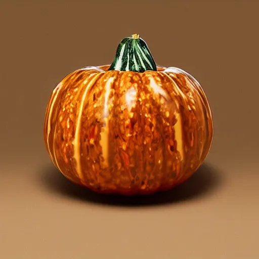 Image similar to gourd with face of amber heard hybrid intercross mix as a gourd