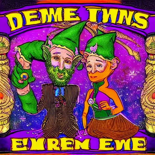 Image similar to dmt machine elves