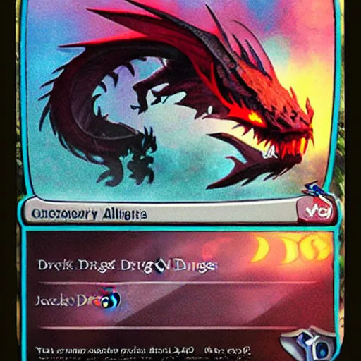 Image similar to Onox dark dragon