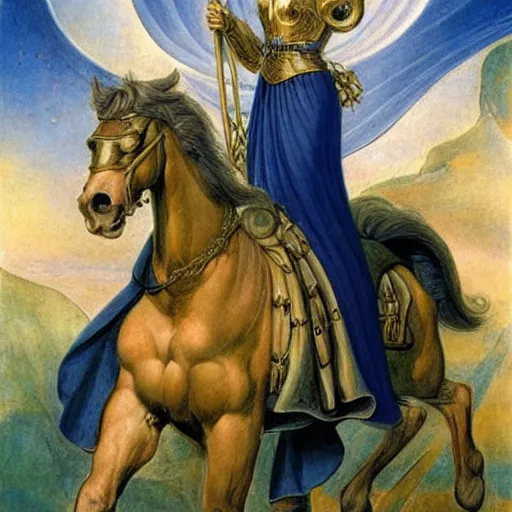 Prompt: beautiful virtuous jeanne d'arc in the style of william blake, terese nielsen,