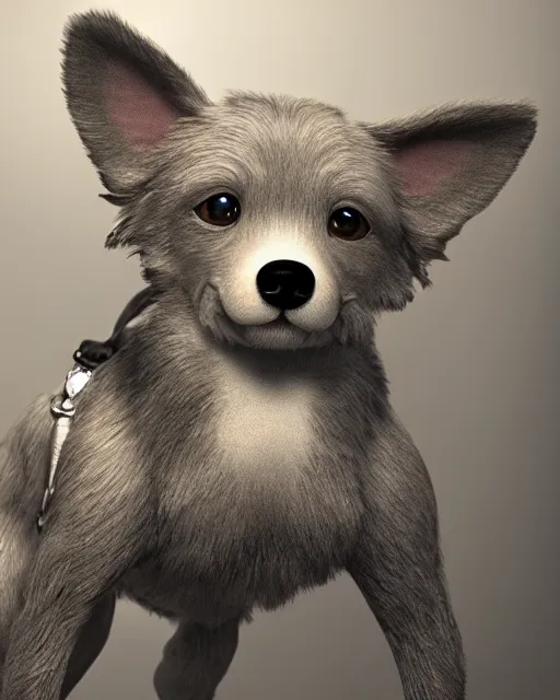 Prompt: super cute dog, hyper realism, cinematic, volumetric lighting, intricate complexity, extremely detailed,