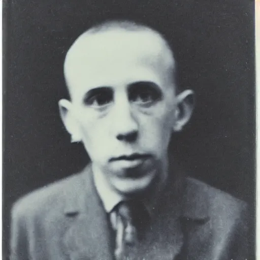 Prompt: Joseph Mandelstam. polaroid. color photo. High quality photos.