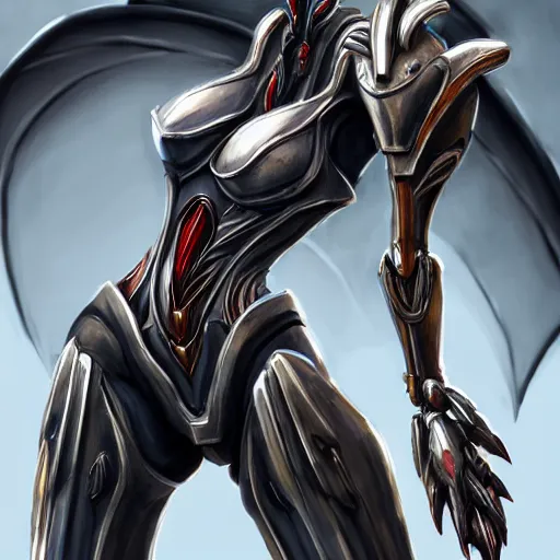 Image similar to very close up foot shot, detailed foot shot, hyperdetailed elegant beautiful stunning hot anthropomorphic mecha female giantess dragon showing detailed sharp dragon feet close to camera, step on camera, sharp claws, sharp silver armor, elegant legs, feet art, warframe destiny fanart, giantess art, dragon paws, furaffinity, deviantart, octane, ekasportal