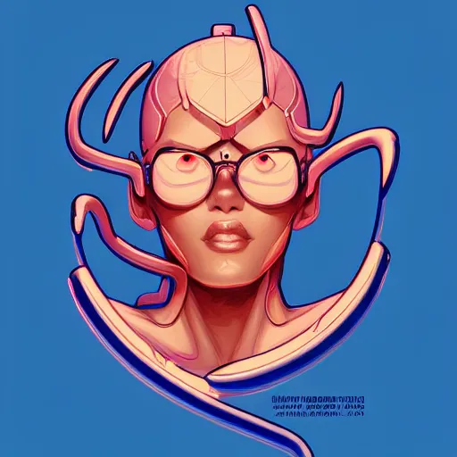 Image similar to digital art logo, Patrick swazyee, by James Jean and by artgerm , ultradetailed, trending on artstation,