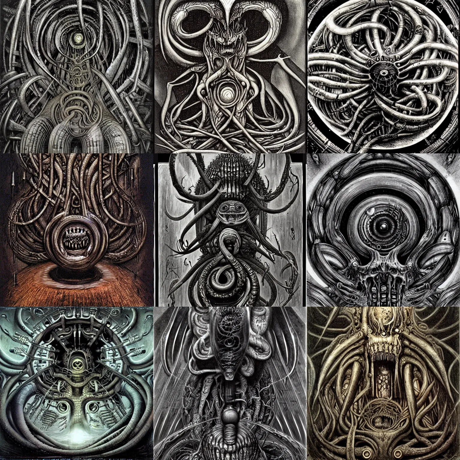 Prompt: azathoth by H R Giger