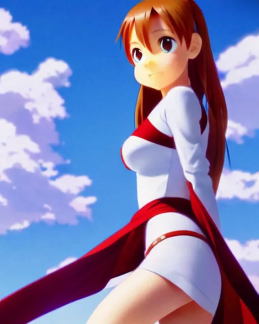 Image similar to pixar movie still photo of asuna from sao, asuna by a - 1 pictures, by greg rutkowski, gil elvgren, enoch bolles, glossy skin, pearlescent, anime, very coherent, maxim magazine, trending