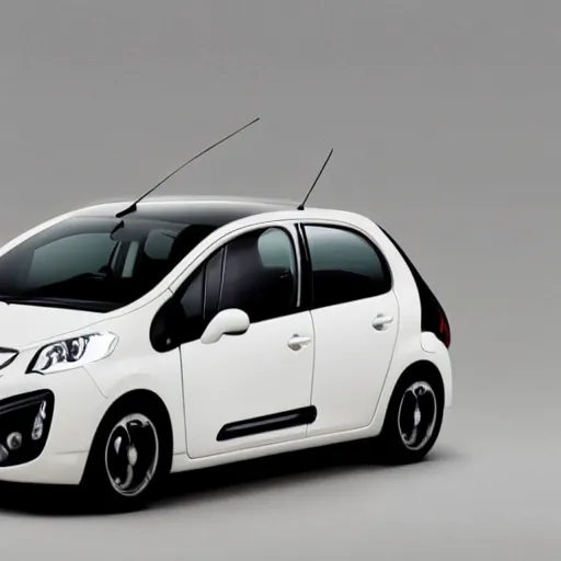 Prompt: a Peugeot car , in the style of Renault car