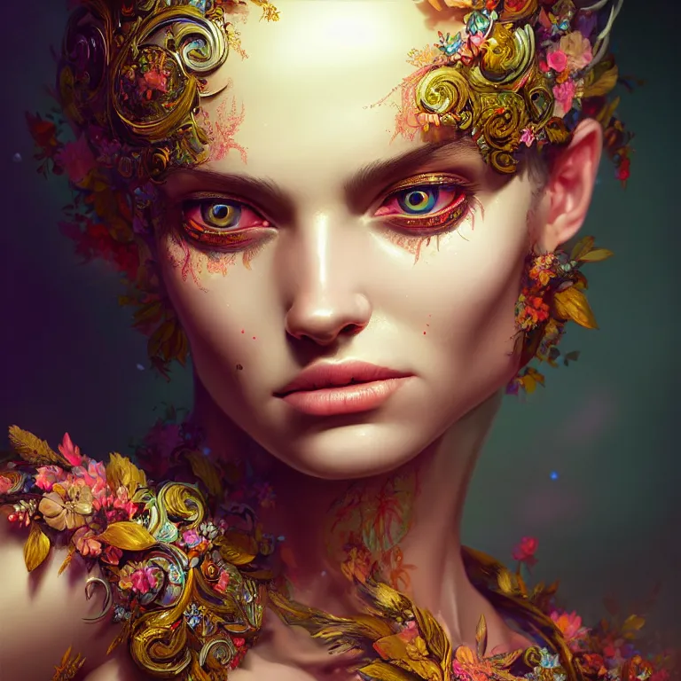 Image similar to epic professional digital art of sweet eyes, accent lighting, painted, intricate, detailed, cheery, fun, effervescent, by alex webber and roberto ferri, epic, stunning, gorgeous, much wow, much detail, cinematic, masterpiece, real engine render