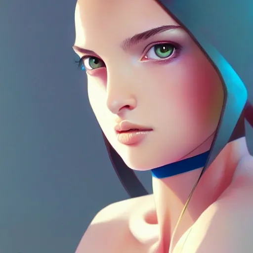 Image similar to a beautiful young kayo shibuya natalie portman alluring gravure model, by akira toriyama and wlop and ilya kuvshinov and artgerm and, aesthetic, gorgeous, stunning, alluring, attractive, artstation, deviantart, pinterest, digital art