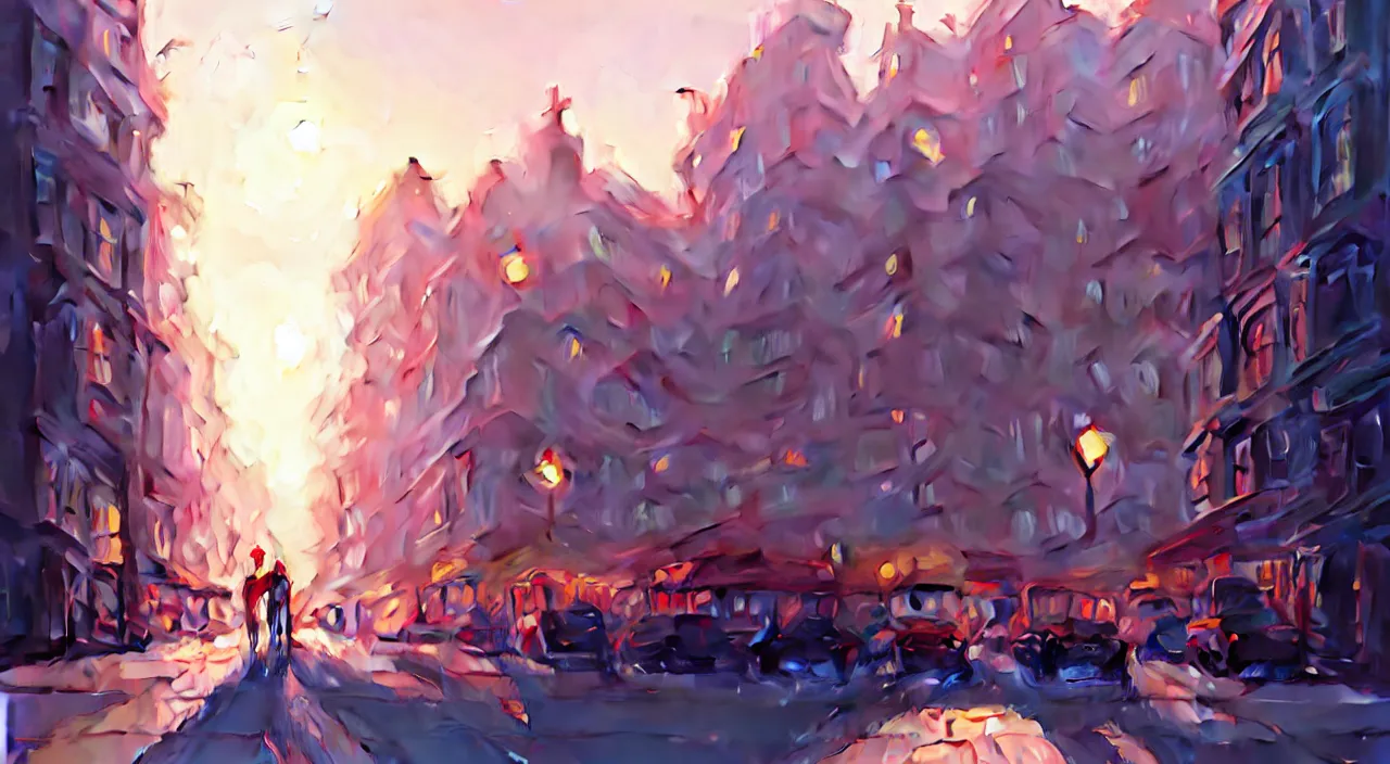 Image similar to The city of Brighton, England, official fanart behance hd by Jesper Ejsing, by RHADS, Makoto Shinkai and Lois van baarle, ilya kuvshinov, rossdraws global illumination