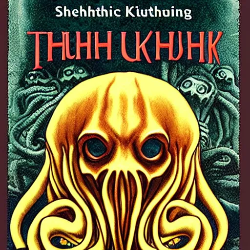 Image similar to Book about Cthulhu by Stephen King