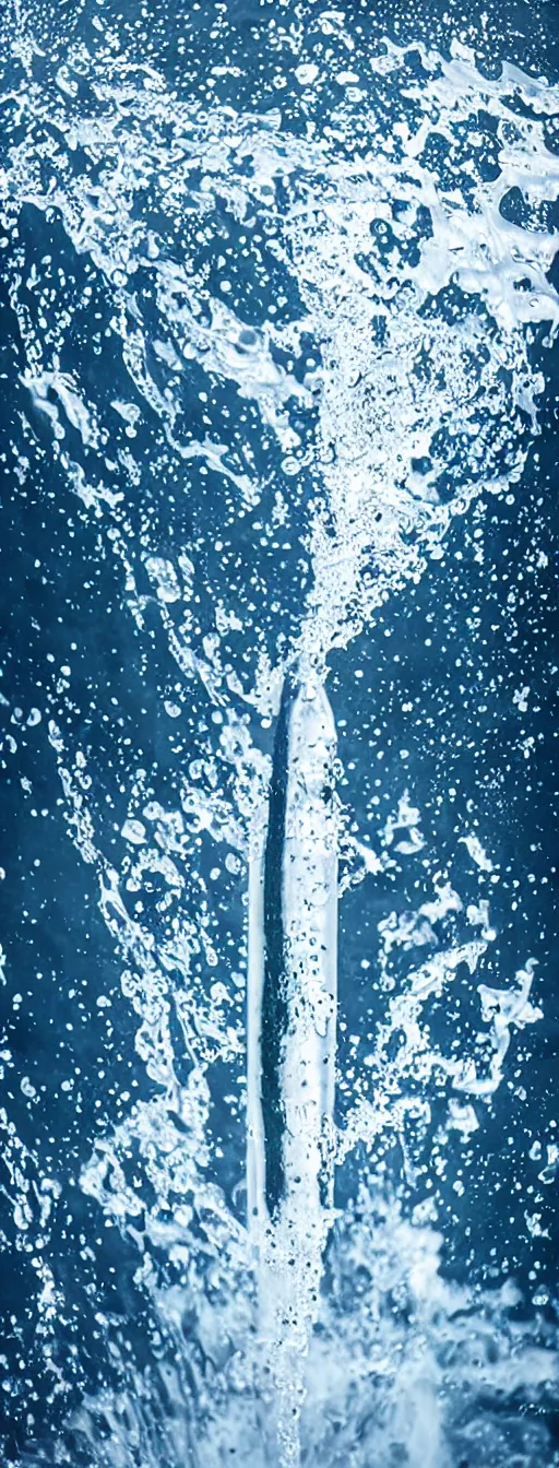 Image similar to water tornado, photorealistic, highly detailed, sharp focus