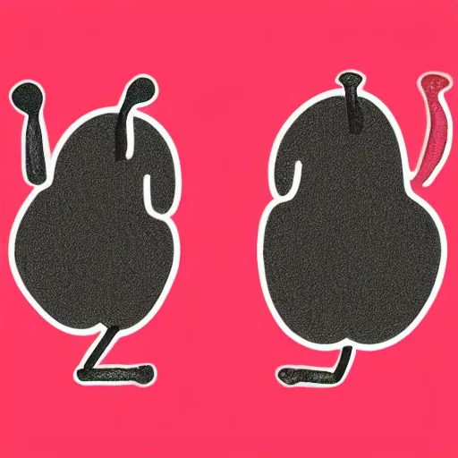 Image similar to two kidneys who are best friends, digital art