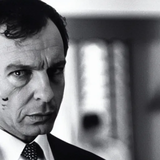 Image similar to François Bayrou in American Psycho (1999)