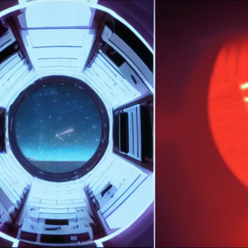 Image similar to movie stills of a remake of the movie 2001: a Space Odyssey, made in 2018 by Denis Villeneuve