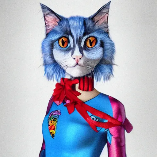 waldo as a cat pfp ( profile pic ) by botero