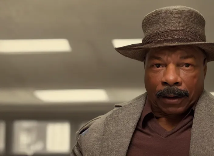 Image similar to carl weathers, movie still, from the new candyman movie, 8 k, realistic