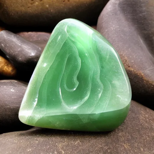 Image similar to nephrite stone