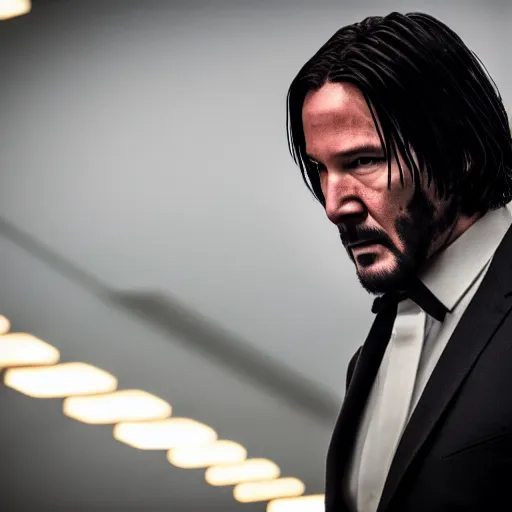 Prompt: John Wick, (Canon, ISO800, f/8, 1/125, 55mm)