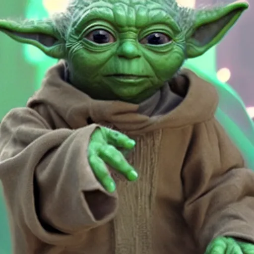 Prompt: Yoda taking a selfie, realistic, cinematic