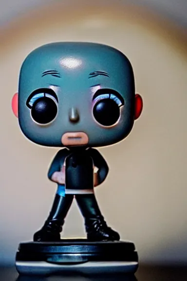 Image similar to “ very very intricate photorealistic photo of a jeff bezos funko pop, photo is in focus with detailed atmospheric lighting, award - winning details ”