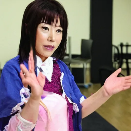 Image similar to kimie tsukakoshi casting a spell