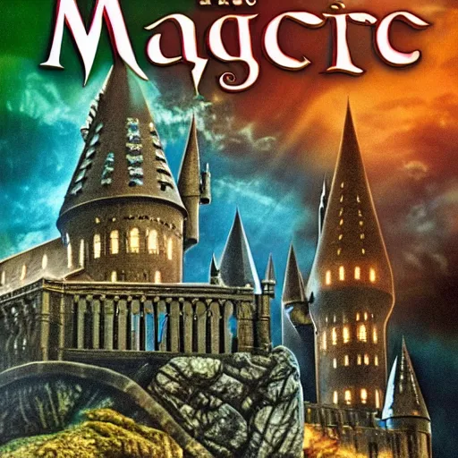 Image similar to cover of magic book written by harry potter, highly detailed, 4 k