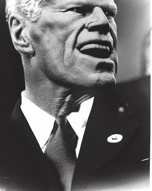 Image similar to gigachad muscular united states president gerald ford, flexing, volumetric lighting, shadows, chiseled