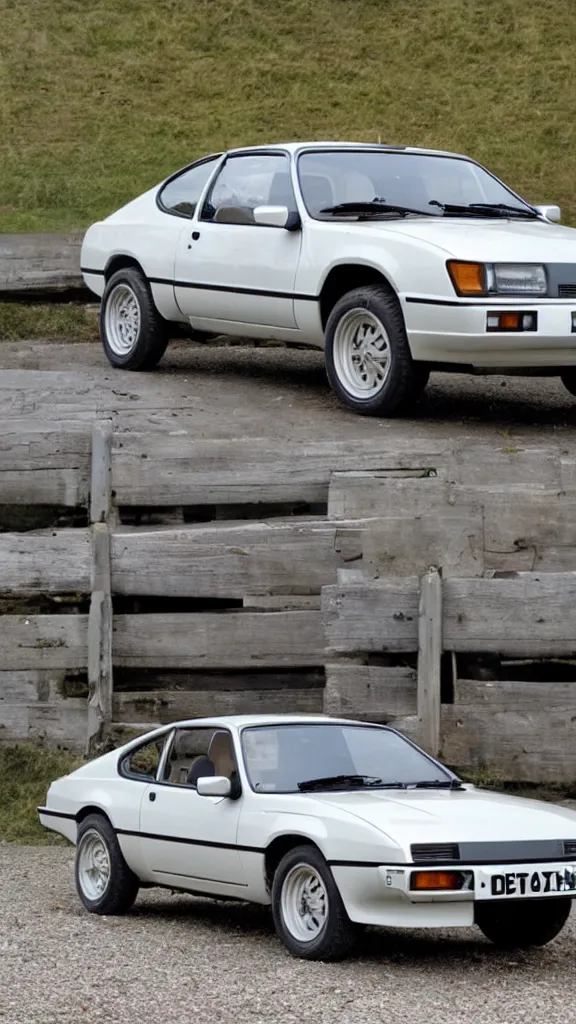 Image similar to a 1 9 8 0 s ford capri