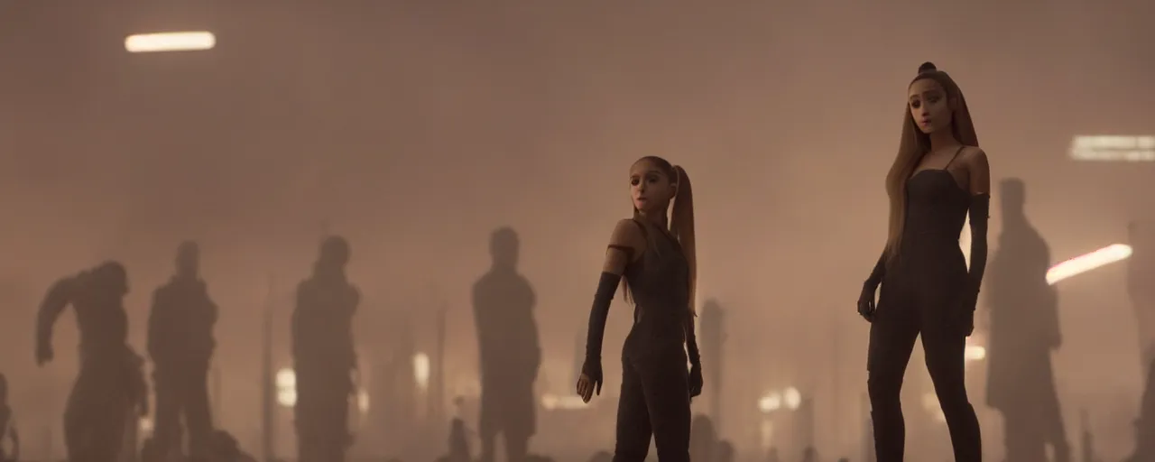 Image similar to a still of ariana grande in blade runner 2 0 4 9 ( 2 0 1 7 )