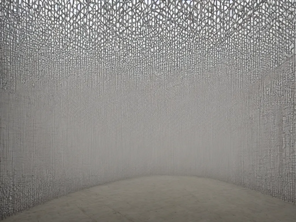 Prompt: an artwork by do ho suh