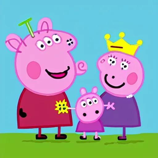 Image similar to superturbo peppa pig