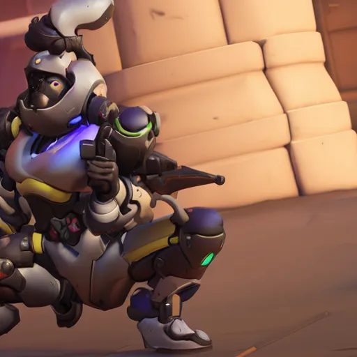 Image similar to the newest overwatch character is a rat, 3 5 mm photography, highly detailed, cinematic lighting