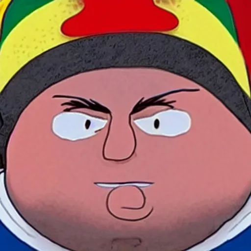 Prompt: eric cartman as a real human detailed